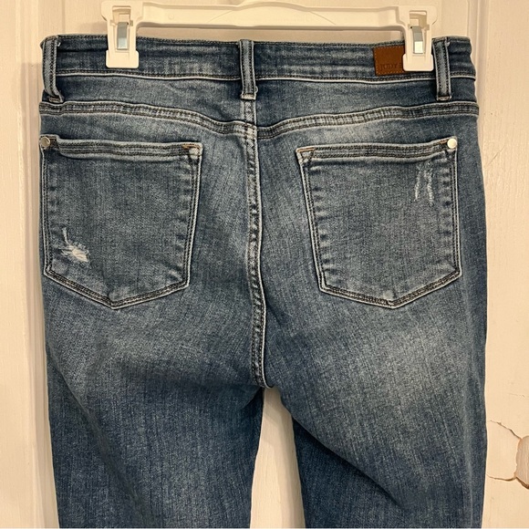 Judy Blue Distressed Ankle Jeans skinny fit Capri - Picture 7 of 10